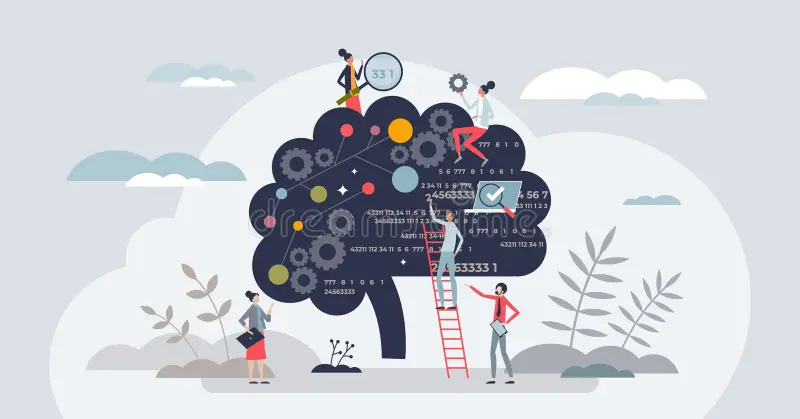 Perspective architecturale et lignes (style sobre)